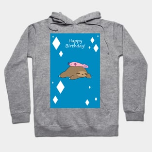 Happy Birthday - Sloth and Axolotl Hoodie